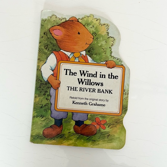 Vintage Other - Vintage 1990 The Wind in the Willows The River Bank Board Book